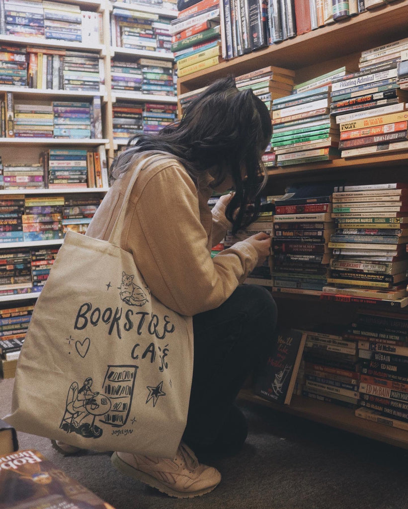 Coffee, Books & Rain Tote Bag